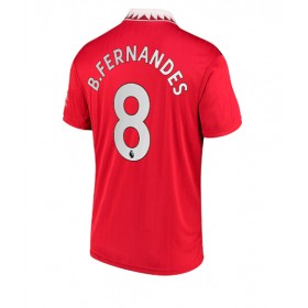 Herren Fußballbekleidung Manchester United Bruno Fernandes #8 Heimtrikot 2022-23 Kurzarm